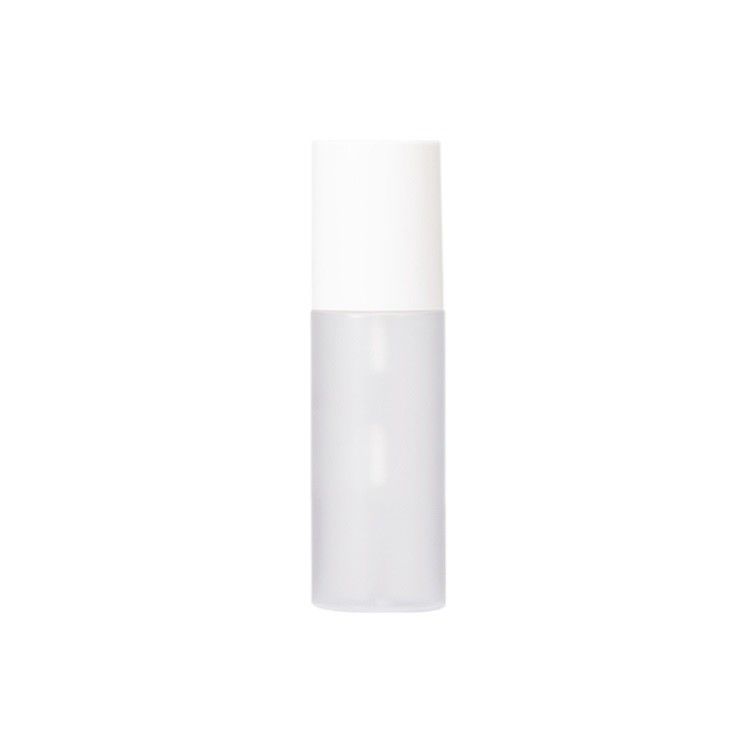 Refillable Frosted Clear Plastic Pump Bottles Travel Size Screen Printing Surface