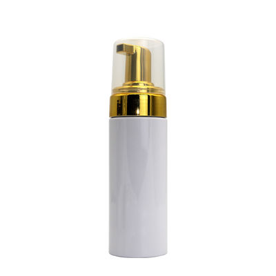 Gold 150ml Plastic Foam Pump Bottle empty facial cleanser for Hand washing