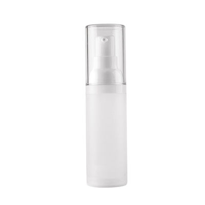 피부 관리를위한 도매 50ml 빈 여행 미니 진공 클리어 라운드 에어리스 로션 크림 플라스틱 병