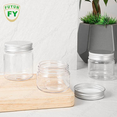 뚜껑이 있는 550ml 600ml 1000ml 쿠키 BPA 무료 애완 동물 플라스틱 둥근 항아리