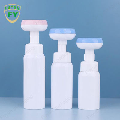 500ml 비누 거품 펌프 병 광장 빈 발 꽃 머리 병