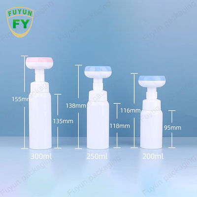 500ml 비누 거품 펌프 병 광장 빈 발 꽃 머리 병