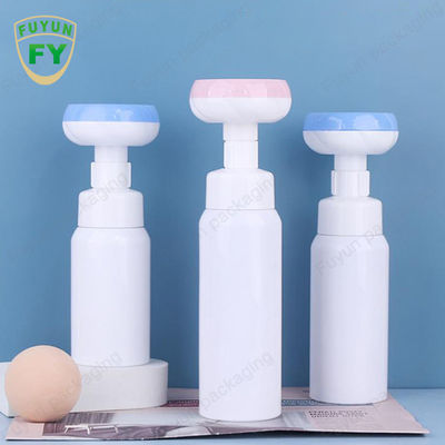 500ml 비누 거품 펌프 병 광장 빈 발 꽃 머리 병