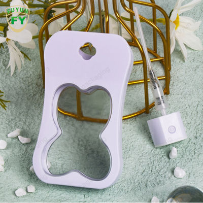 알코올 손 소독제를 위한 20ml 신용 카드 부채꼴 스프레이 펌프 병