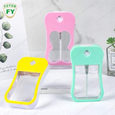 손 소독제를 위한 소형 정연한 둥근 38ml 45ml 플라스틱 병 PETG 신용 카드