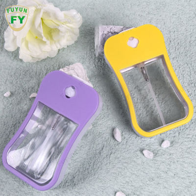 알코올 손 소독제를 위한 20ml 신용 카드 부채꼴 스프레이 펌프 병