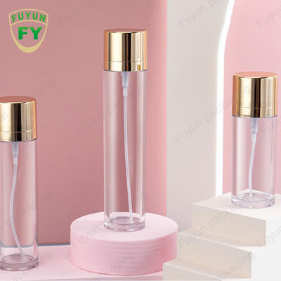 금 모자 빈 애완 동물 살포 병 50ml 원통 모양 화장용 포장