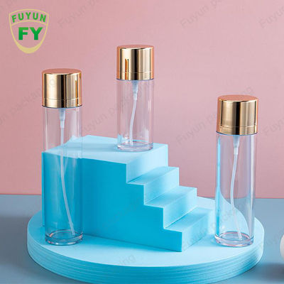 금 모자 빈 애완 동물 살포 병 50ml 원통 모양 화장용 포장