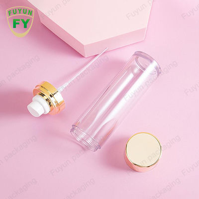금 모자 빈 애완 동물 살포 병 50ml 원통 모양 화장용 포장