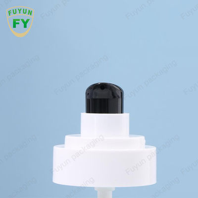 Fuyun 40ml 60ml 앰버 스킨케어 플라스틱 펌프 병 연속 스프레이