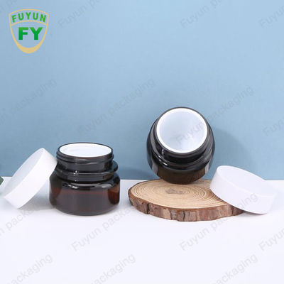Fuyun 40ml 60ml 앰버 스킨케어 플라스틱 펌프 병 연속 스프레이