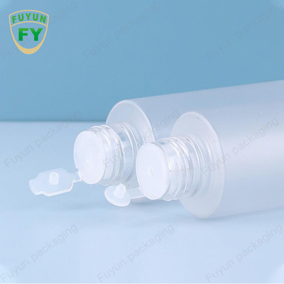 스크류 탑 캡이있는 100ml 120ml 150ml 플라스틱 병 빈 피부 페이셜 토너 용기