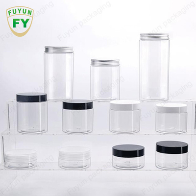 알루미늄 모자 음식 급료를 가진 30ml 40ml 150ml 투명한 플레스틱 포장 단지