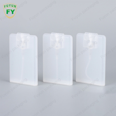 정유를 위한 10ml 20ml PP 신용 카드 살포 펌프 병