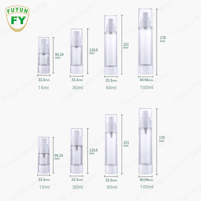 1oz 60ml 80ml 100ml PP 미니 답답한 화장품 병 플라스틱 로션 용기