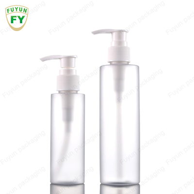 뜨거운 각인 둥근 명확한 플라스틱 펌프는 정유를 위한 100ml를 병에 넣습니다