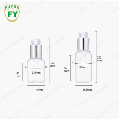 75ml 100ml 250ml 플라스틱 펌프 병 혈청 토너 실버 로션 펌프 용기