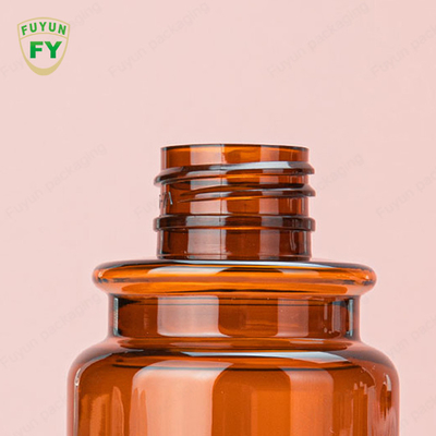 30g 40ml 60ml 혈청 플라스틱 펌프 병 두 배 벽 애완 동물 단지