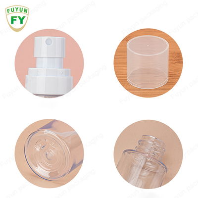80ml 100ml 스킨케어 화장품 스프레이 병 플랫 숄더