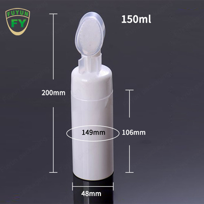 얼굴 세척제를 위한 스크린 인쇄 1.69OZ 빈 거품 펌프 병