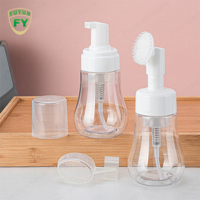 실리콘 솔 머리를 가진 뜨거운 각인 150ml 거품 펌프 병